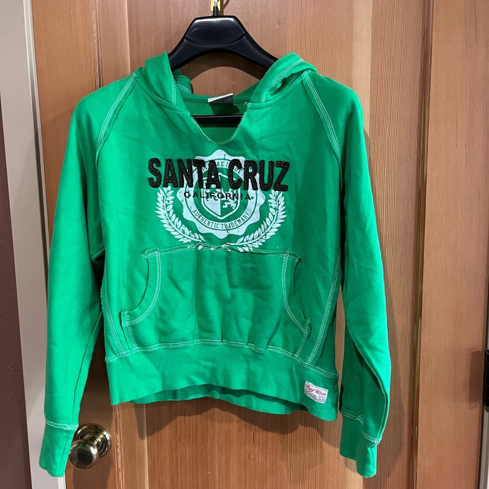 Green Santa Cruz Hoodie